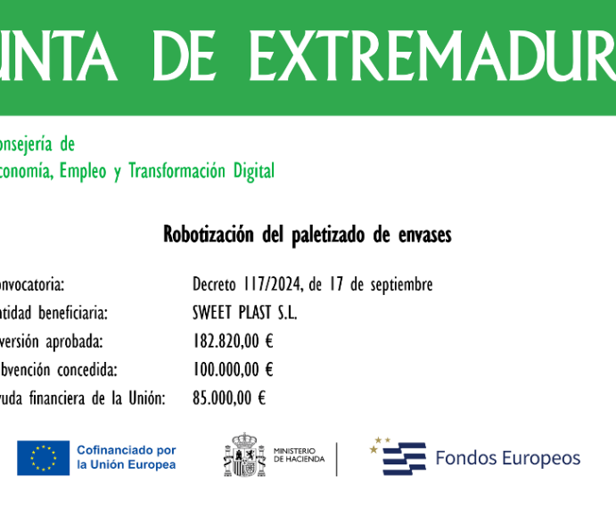 Proyecto: Robotización del paletizado de envases