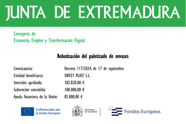 Proyecto: Robotización del paletizado de envases