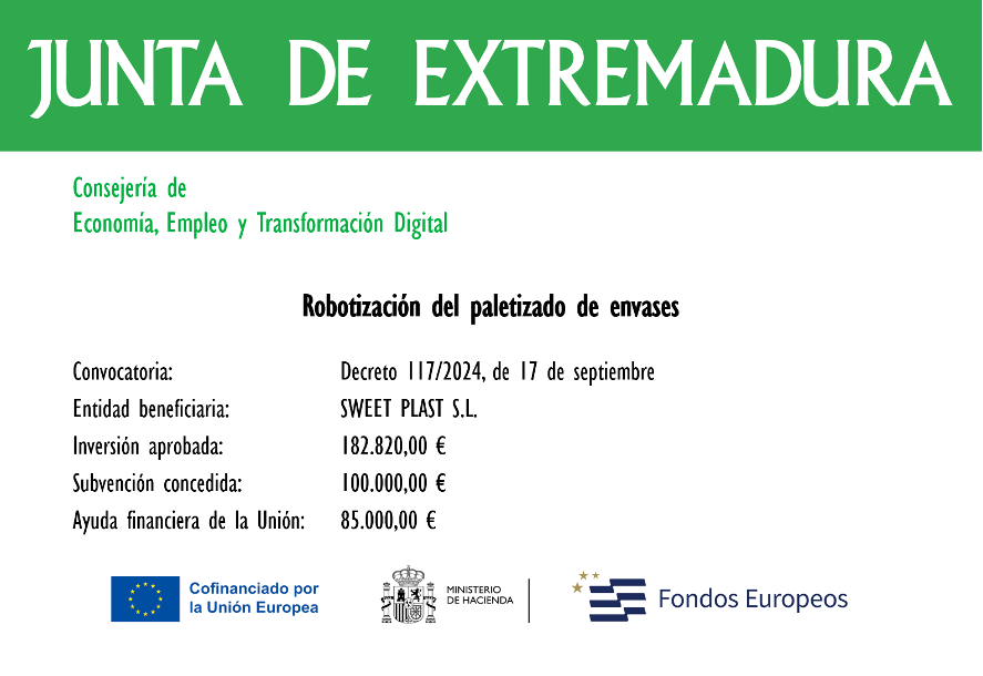 Proyecto: Robotización del paletizado de envases